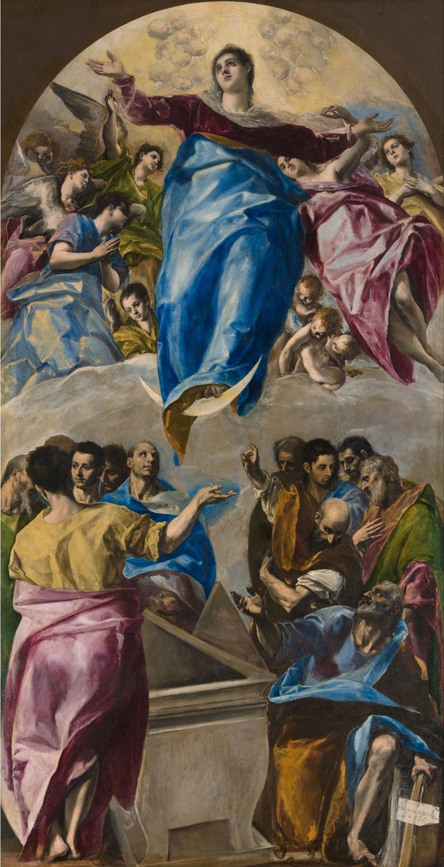 Wniebowzięcie Dziewicy autorstwa El Greco