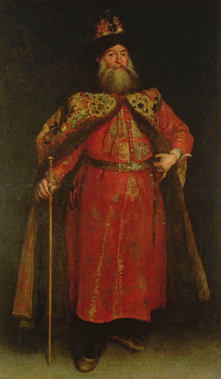 Ambasador rosyjski Piotr Iwanowitz Potemkin, 1681 r. autorstwa Don Juan Carreno de Miranda