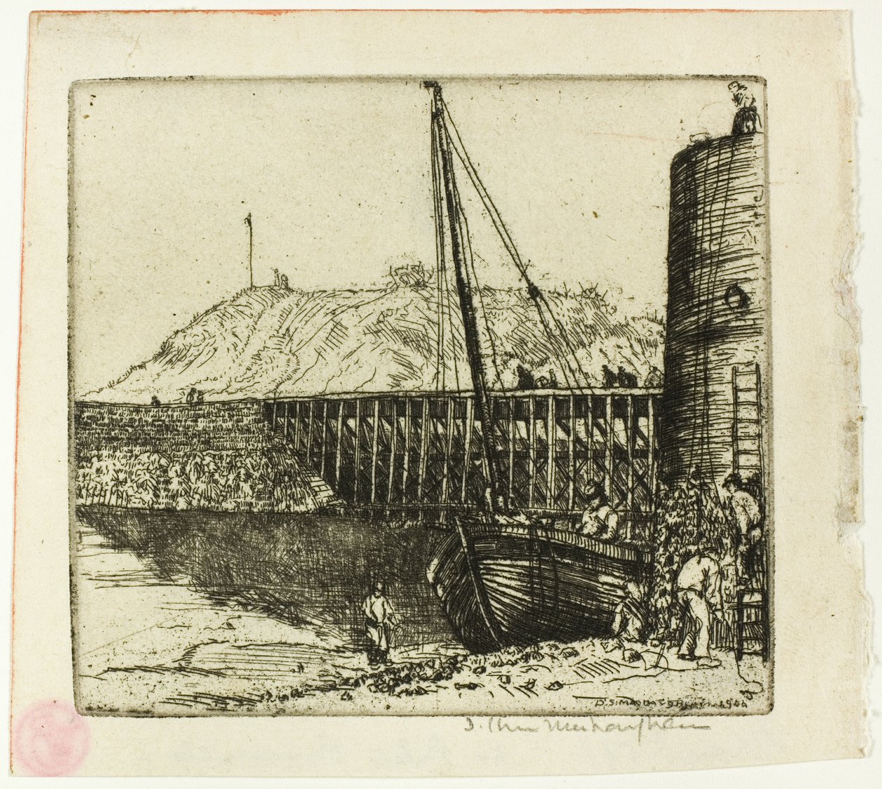 Brama, Boulogne autorstwa Donald Shaw MacLaughlan