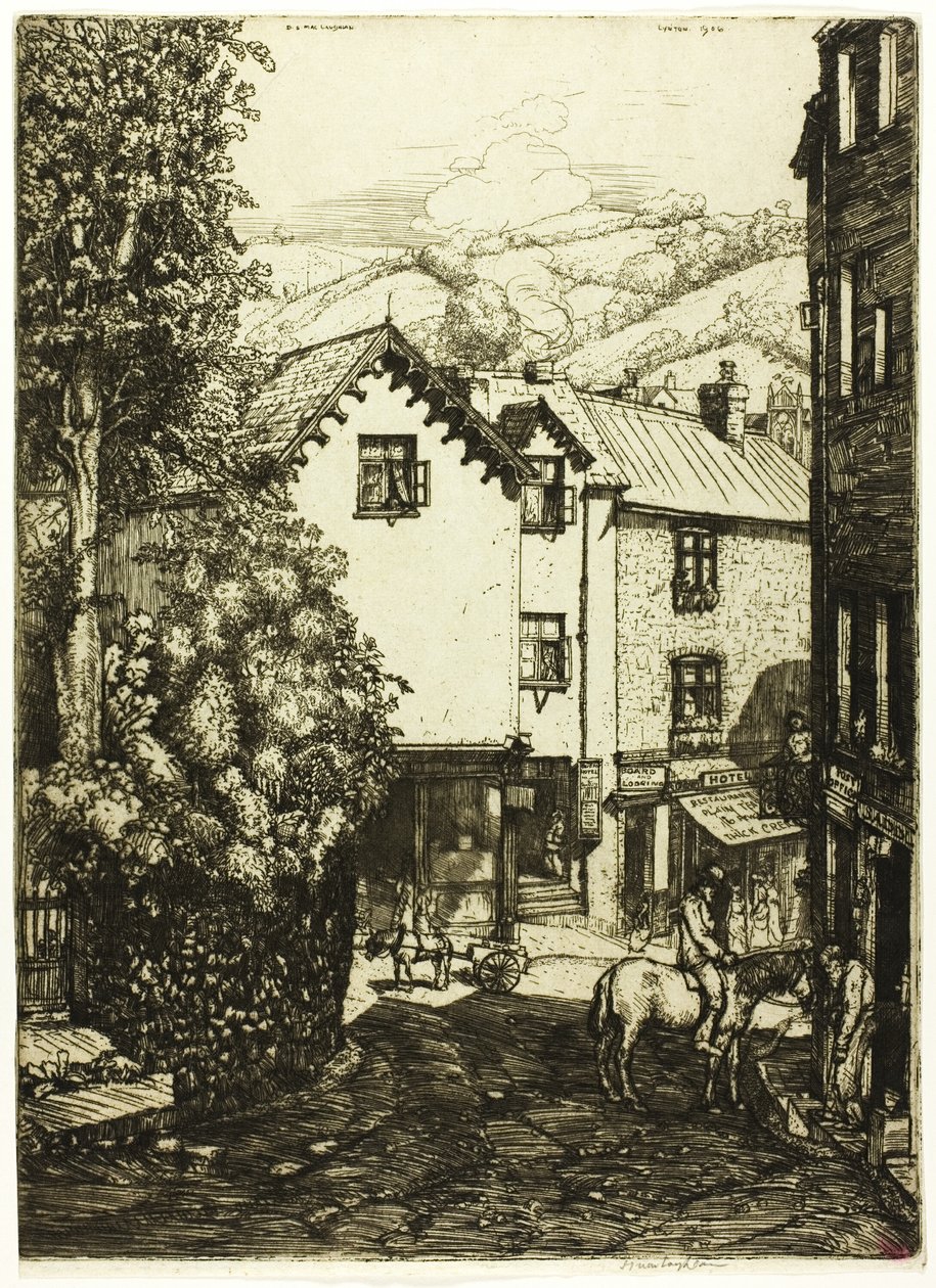 Lynton, Anglia autorstwa Donald Shaw MacLaughlan