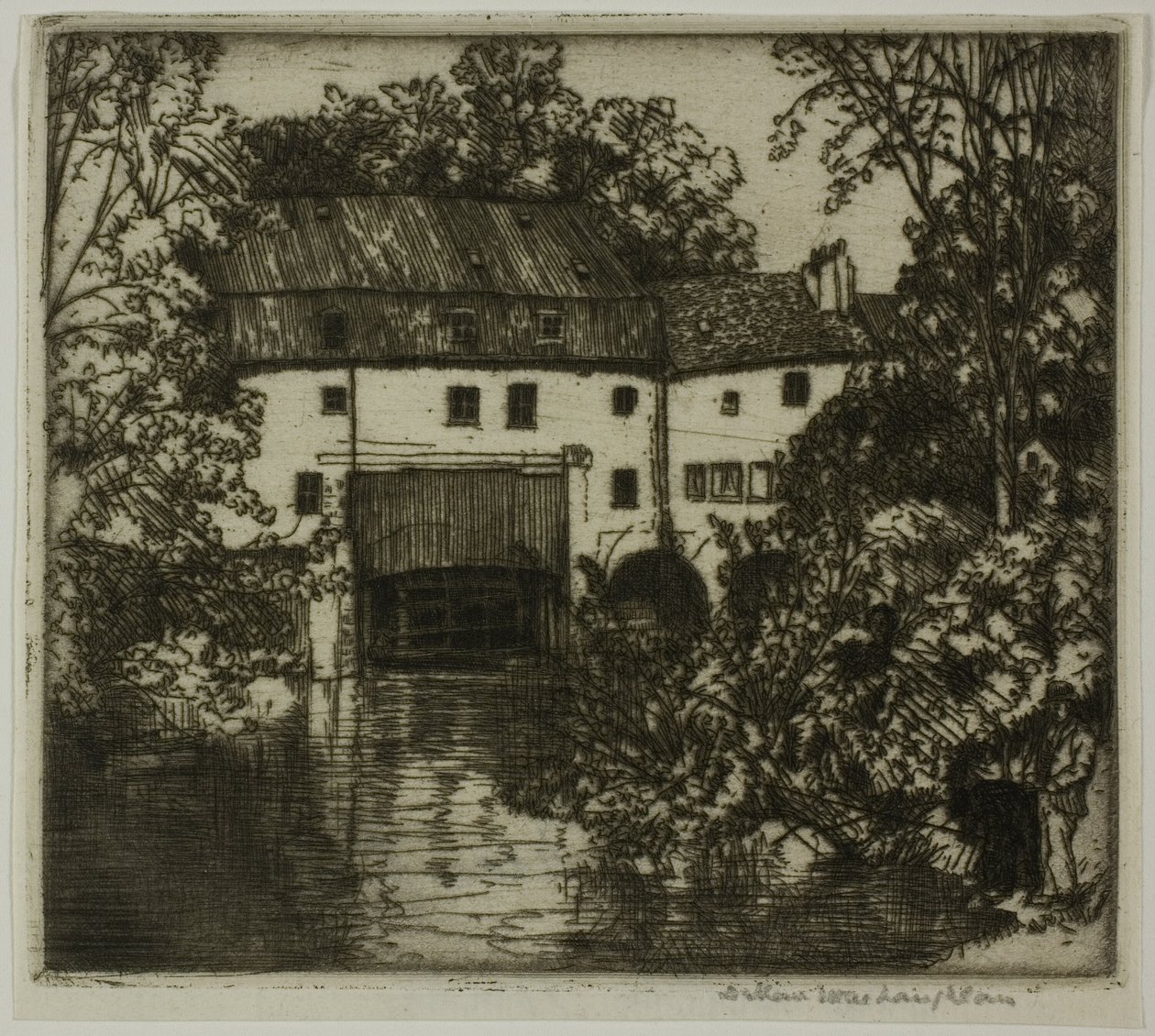 Moulin St. Maurice autorstwa Donald Shaw MacLaughlan