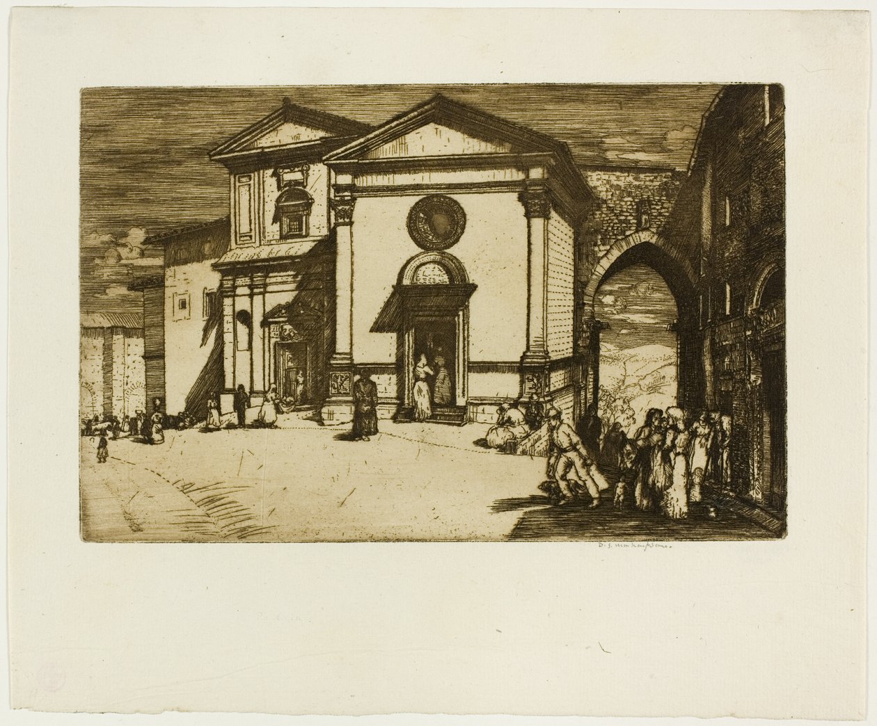 Perugia autorstwa Donald Shaw MacLaughlan