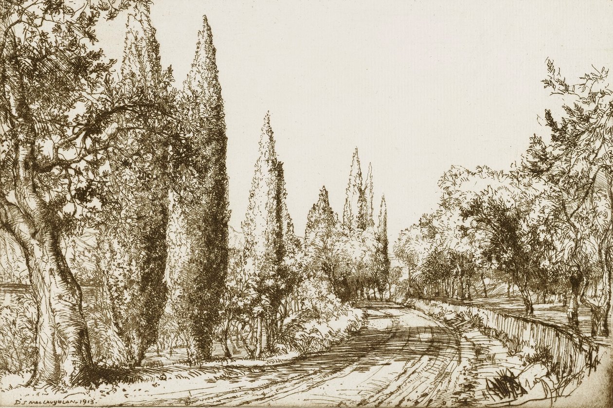 Road Song no. 4 autorstwa Donald Shaw MacLaughlan