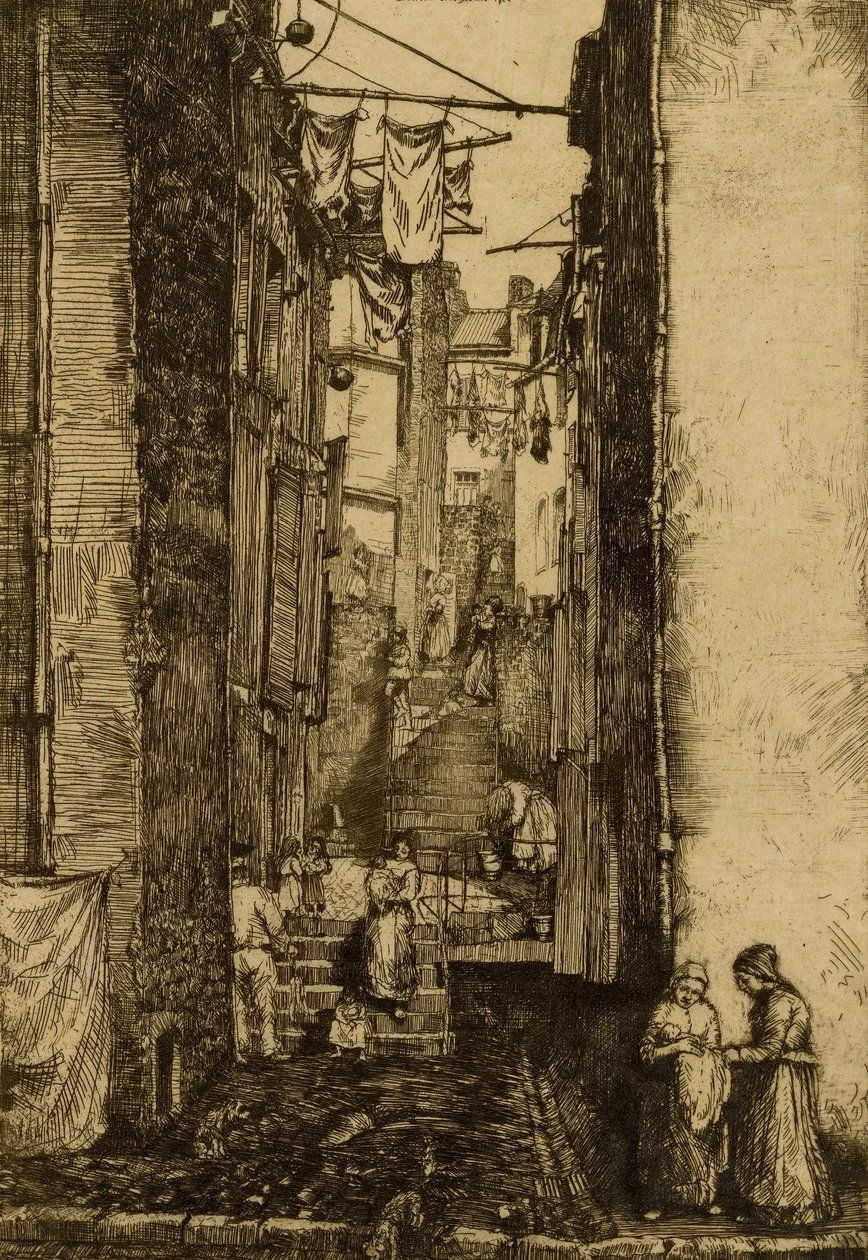 Ruelle du Pecheur autorstwa Donald Shaw MacLaughlan