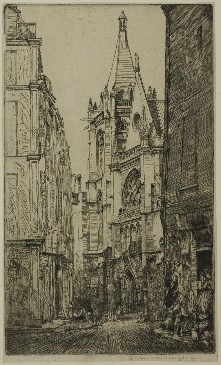 Severin, Paryż autorstwa Donald Shaw MacLaughlan