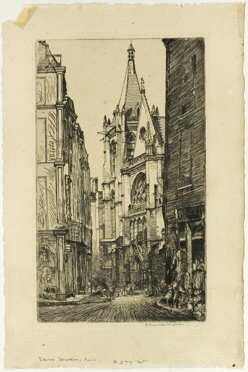 Severin, Paryż autorstwa Donald Shaw MacLaughlan