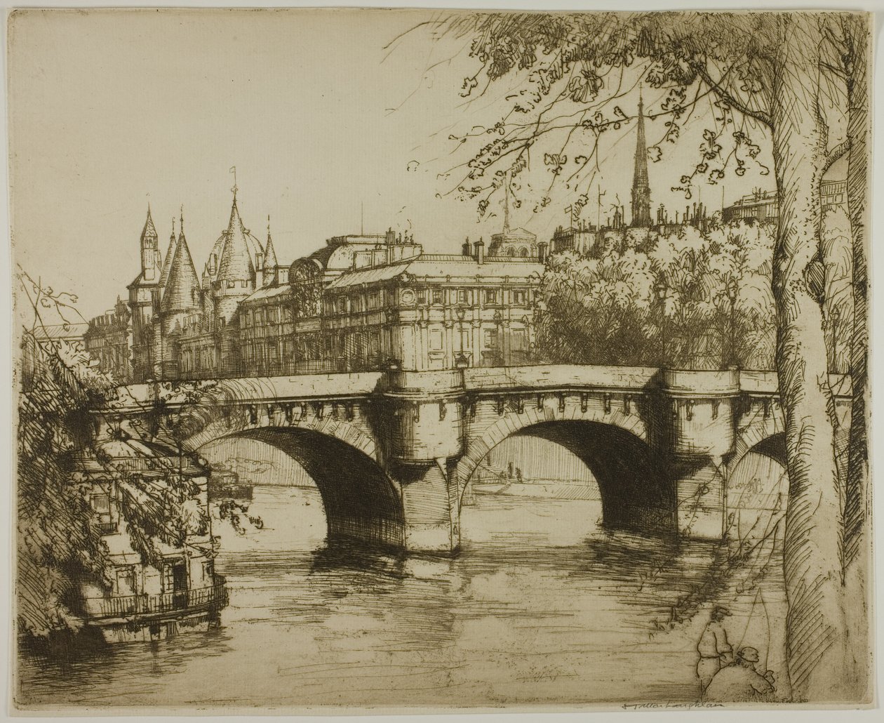 Conciergerie, Paryż autorstwa Donald Shaw MacLaughlan