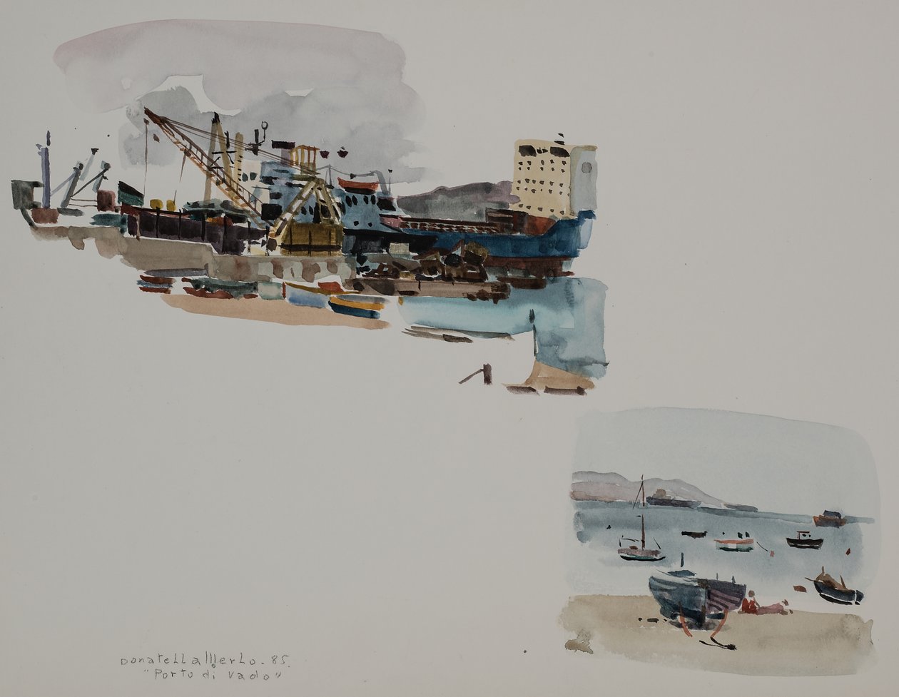 Port Vado autorstwa Donatella Merlo