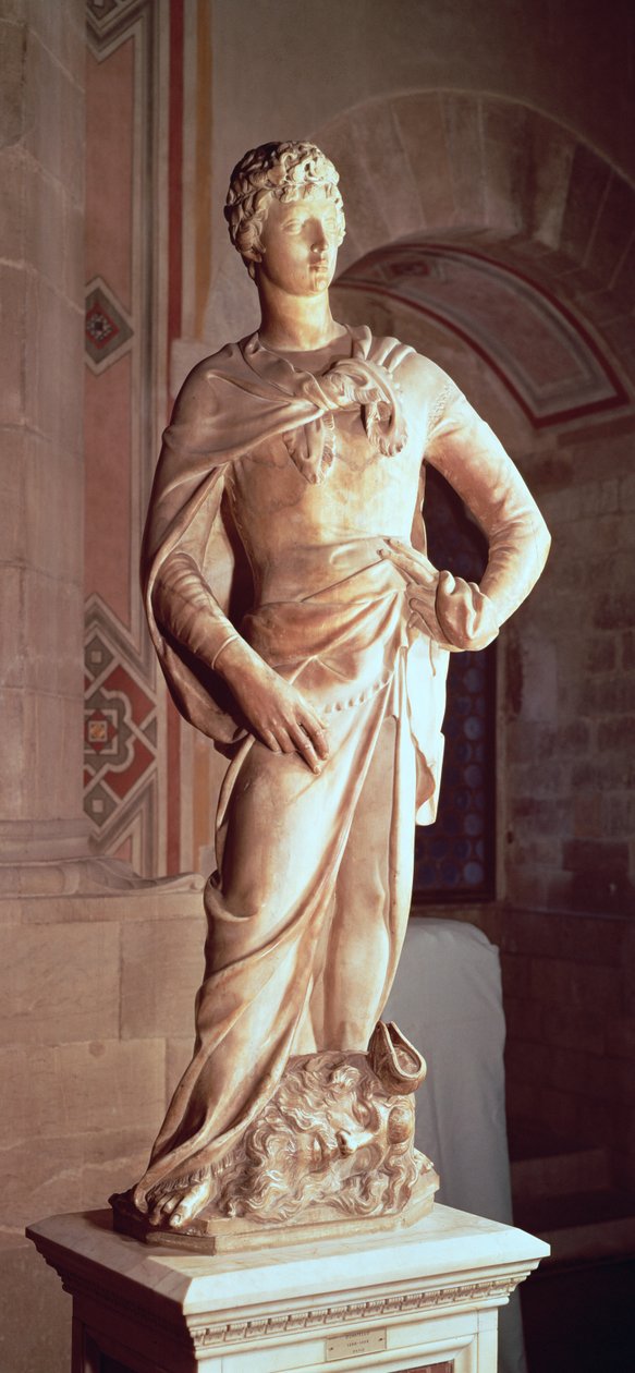 David, 1408 (marmur) (szczegóły patrz 100343) autorstwa Donatello