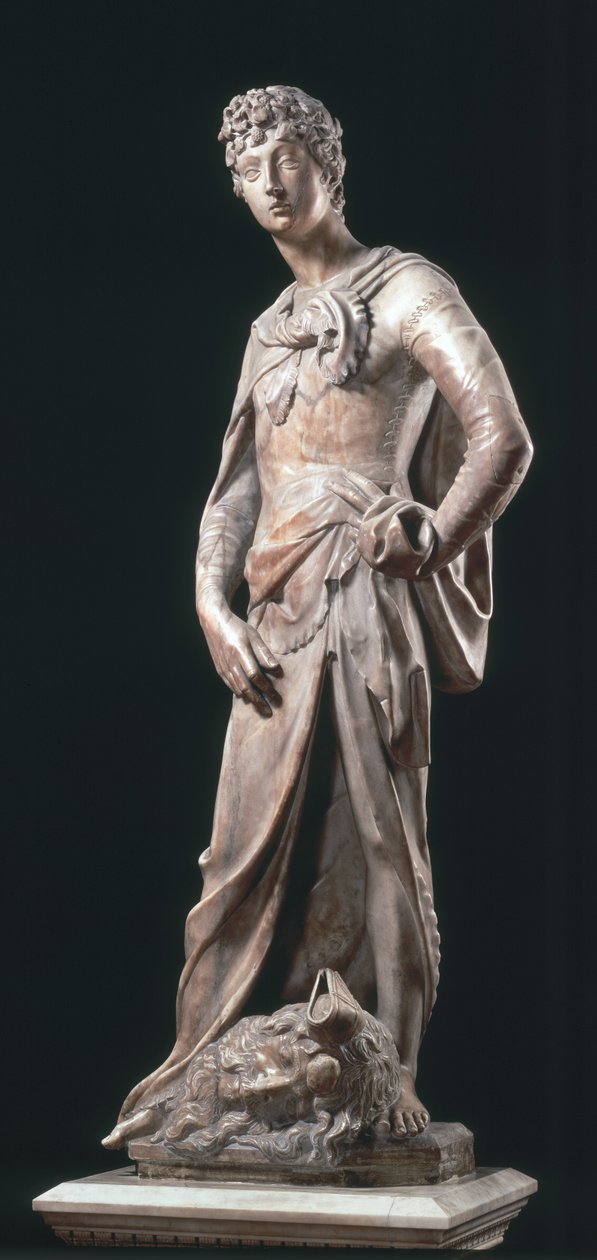 Dawid, ok.1408-11 (marmur) autorstwa Donatello