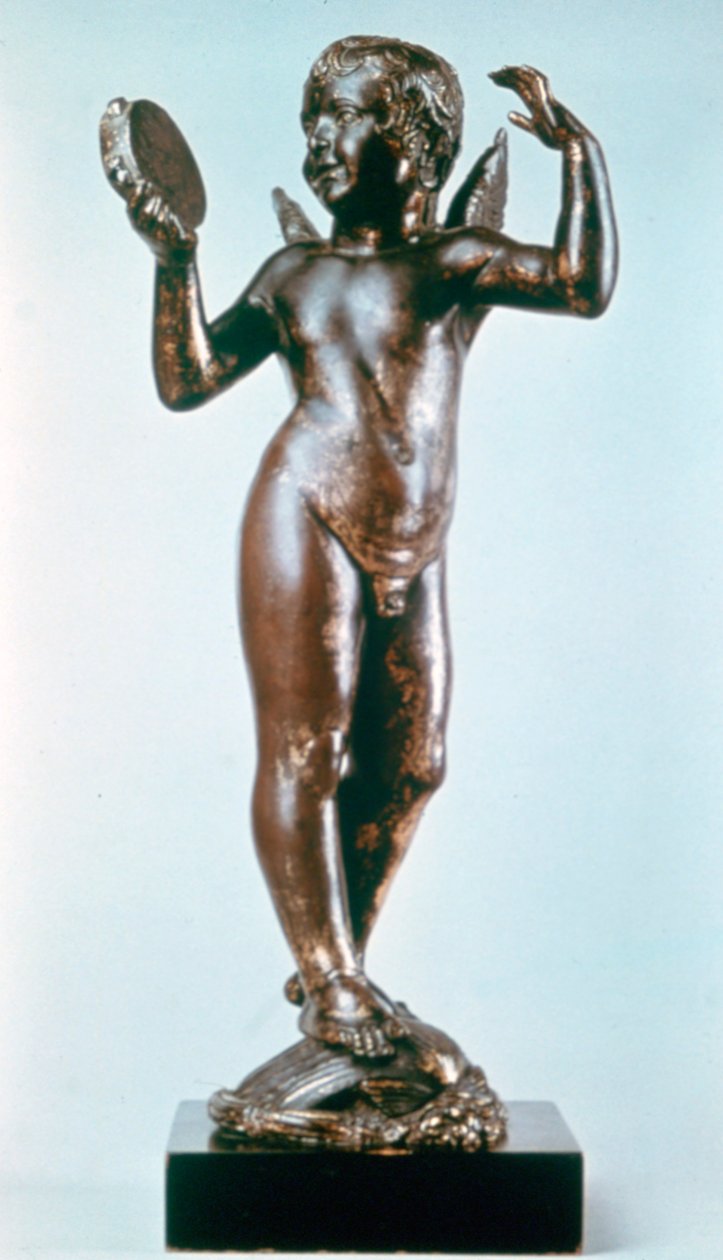 Anioł z tamburynem, 1429 autorstwa Donatello