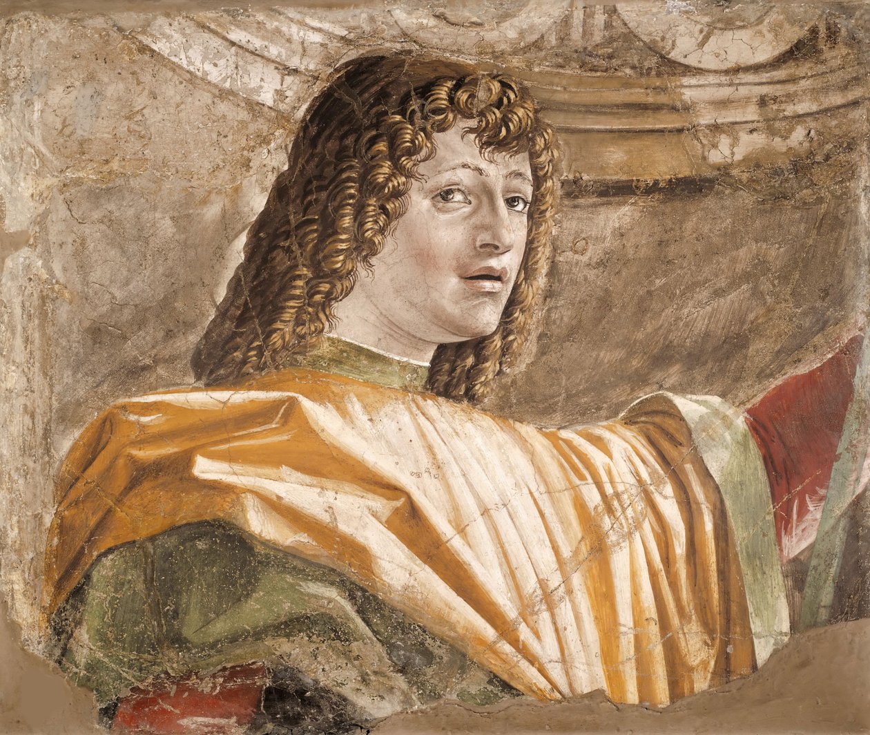 Mężczyzna z halabardą, 1490-1492. autorstwa Donato Bramante