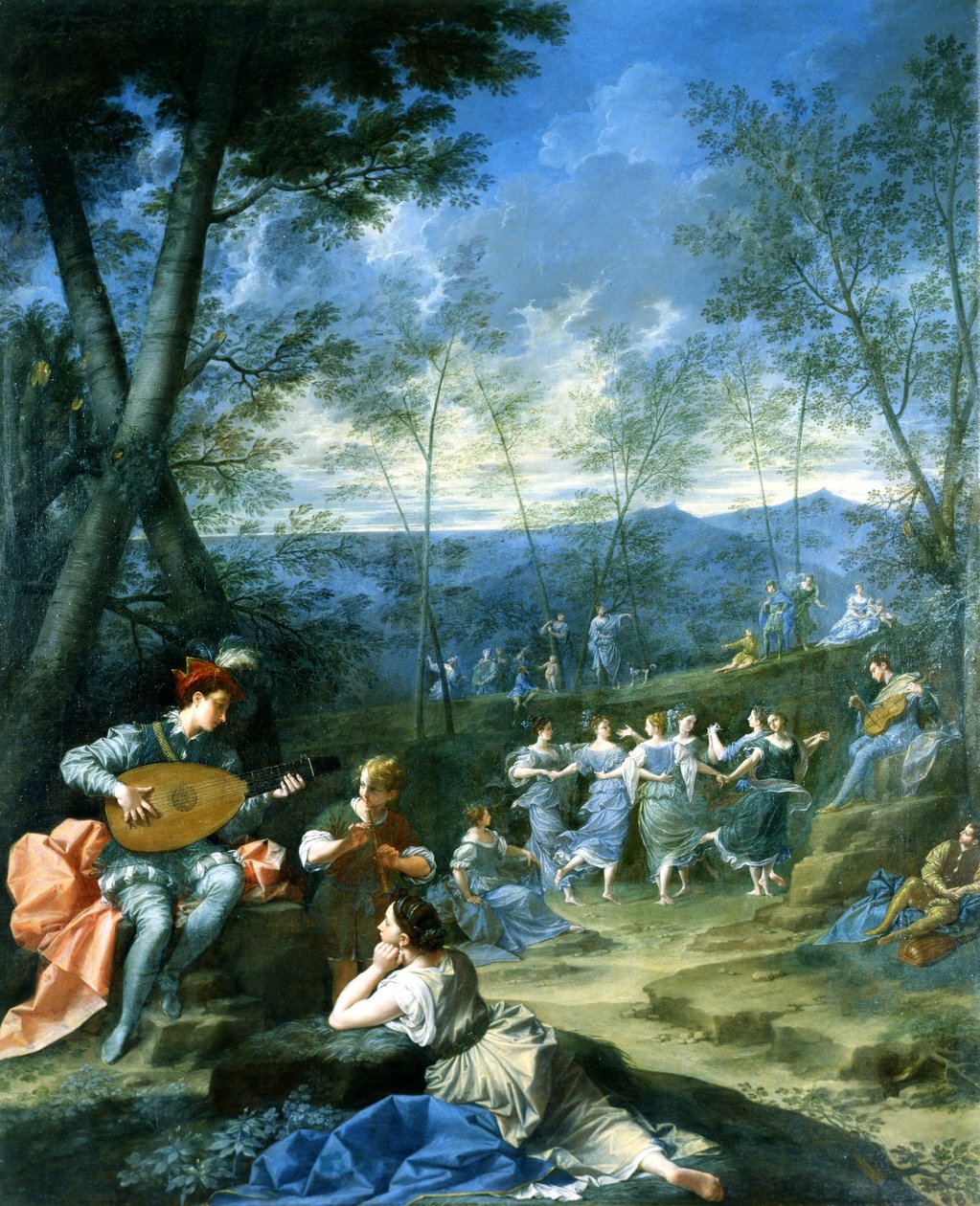 Taniec nimf, 1724-25 autorstwa Donato Creti