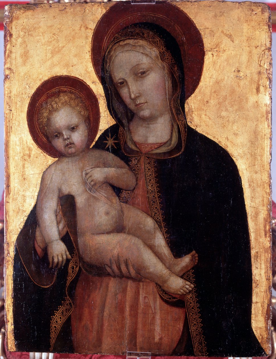 Dziewica z dzieckiem (Obraz, c.1426-1450) autorstwa Donato de Bardi