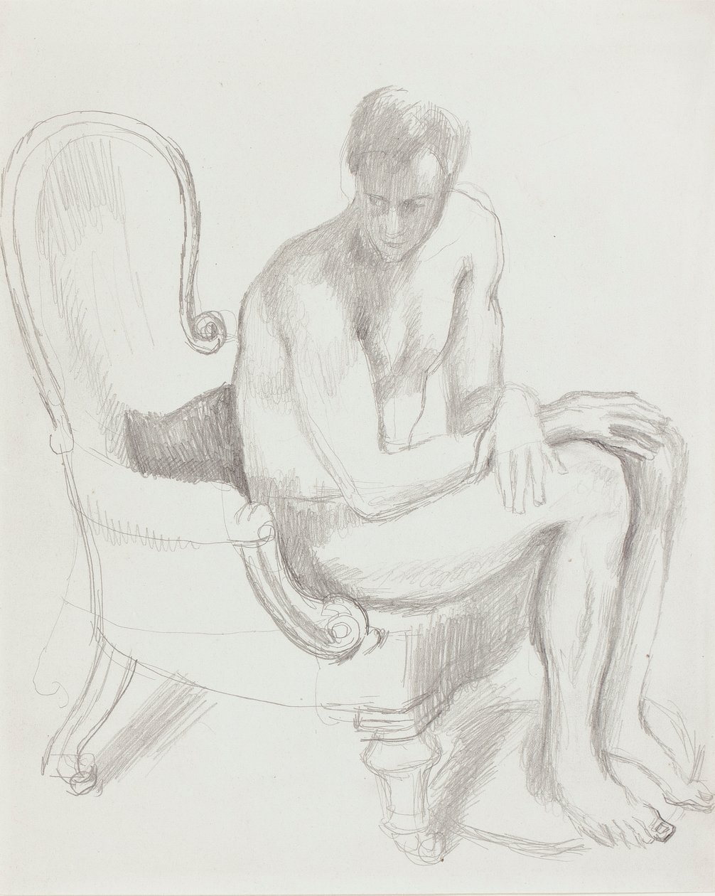 Ralph Partridge, 1921 autorstwa Dora Carrington