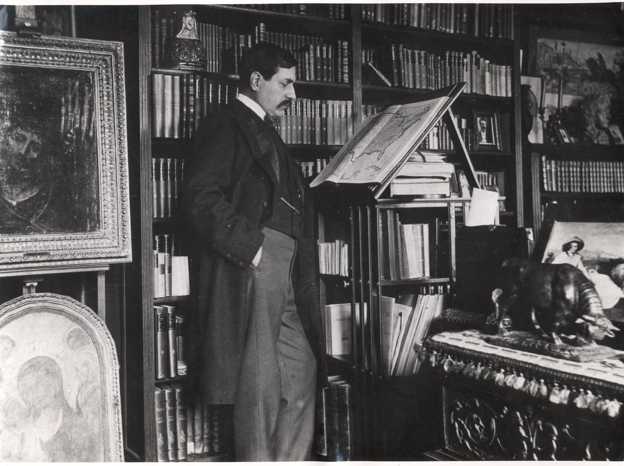 Maurice Barres (1862-1923) autorstwa Dornac