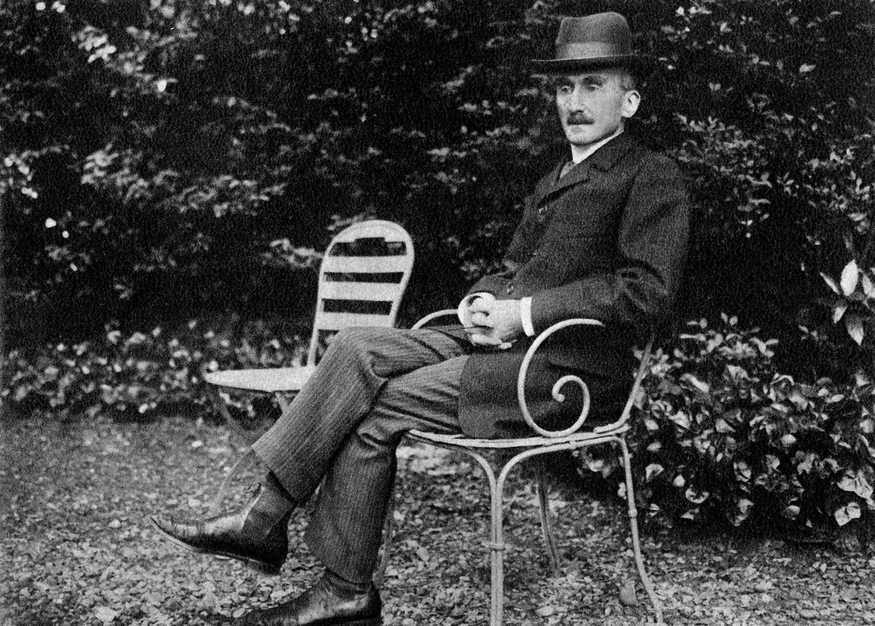 Henri Bergson, ok. 1905 r. (zdjęcie czarno-białe) autorstwa Dornac (1859 1941)