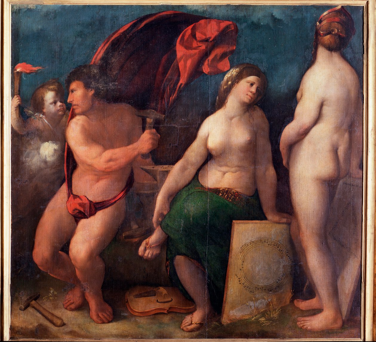 Alegoria muzyki (malarstwo autorstwa Dosso Dossi