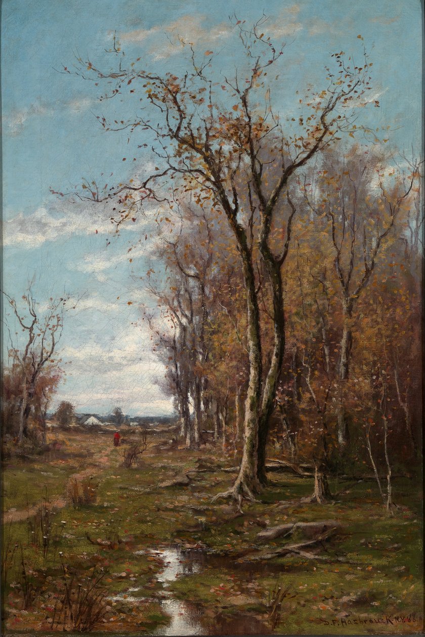Jesienny krajobraz autorstwa Du Bois Fenelon Hasbrouck