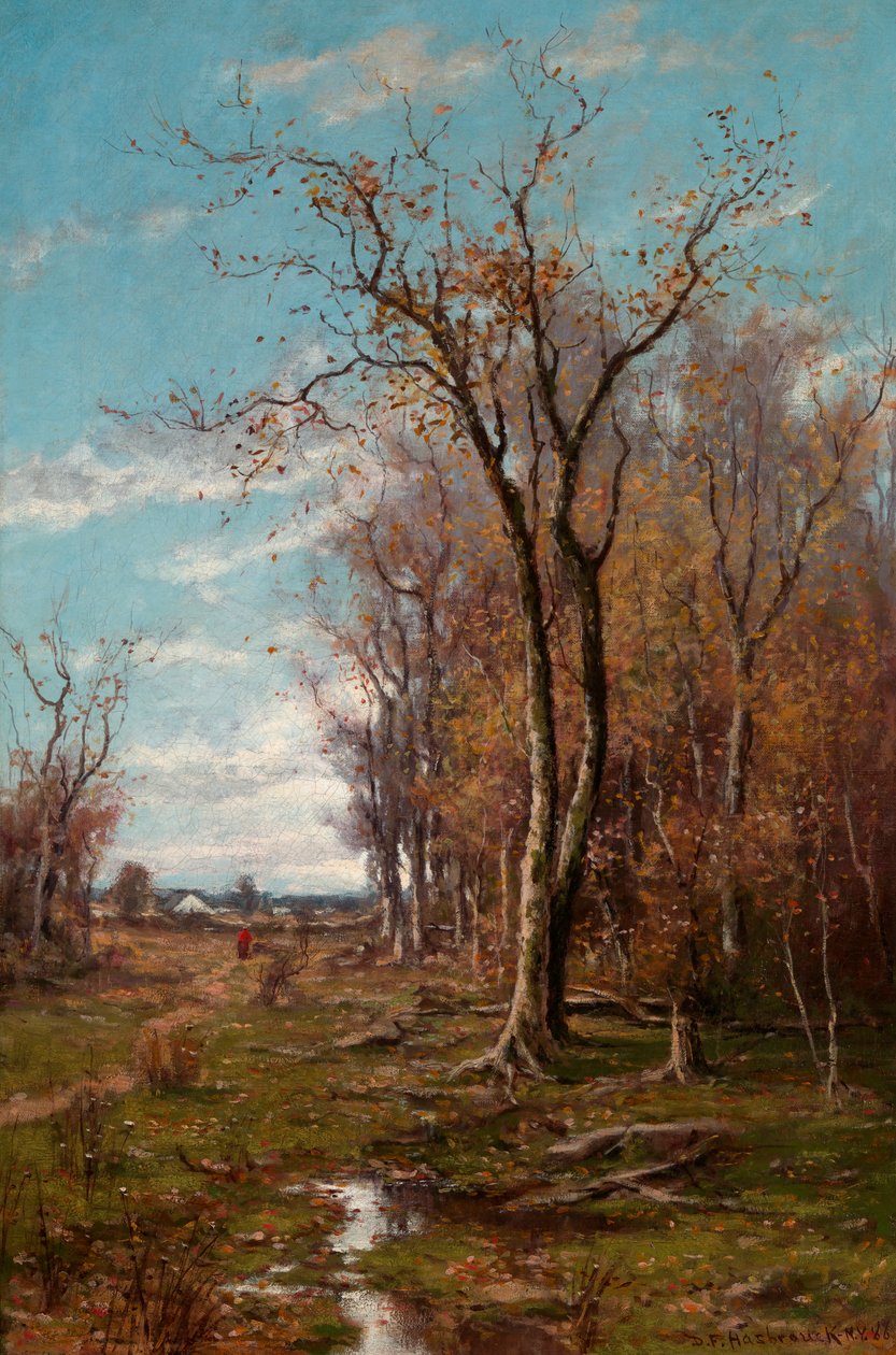 Jesienny krajobraz, 1886. autorstwa Du Bois Fenelon Hasbrouck