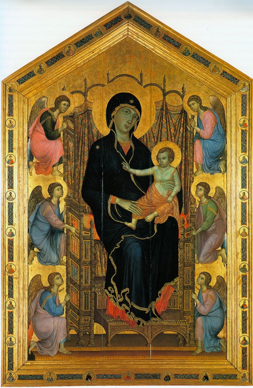 Madonna ruccelai autorstwa Duccio di Buoninsegna