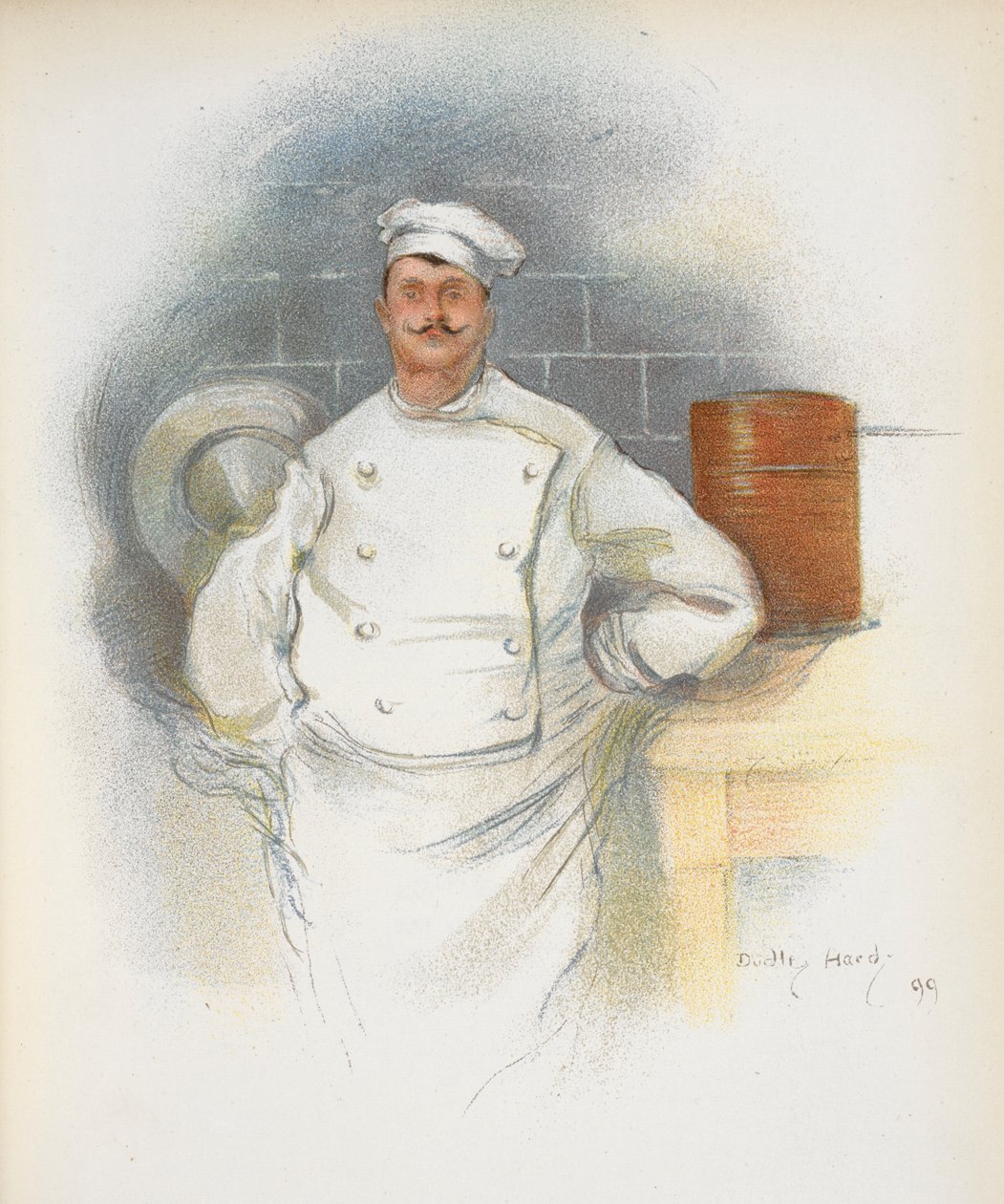 do szefa kuchni. autorstwa Dudley Hardy