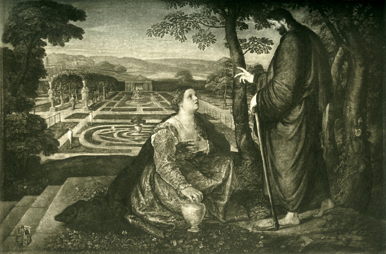 „Nie dotykaj mnie”, 1548-1560, 1908. autorstwa Dujardin