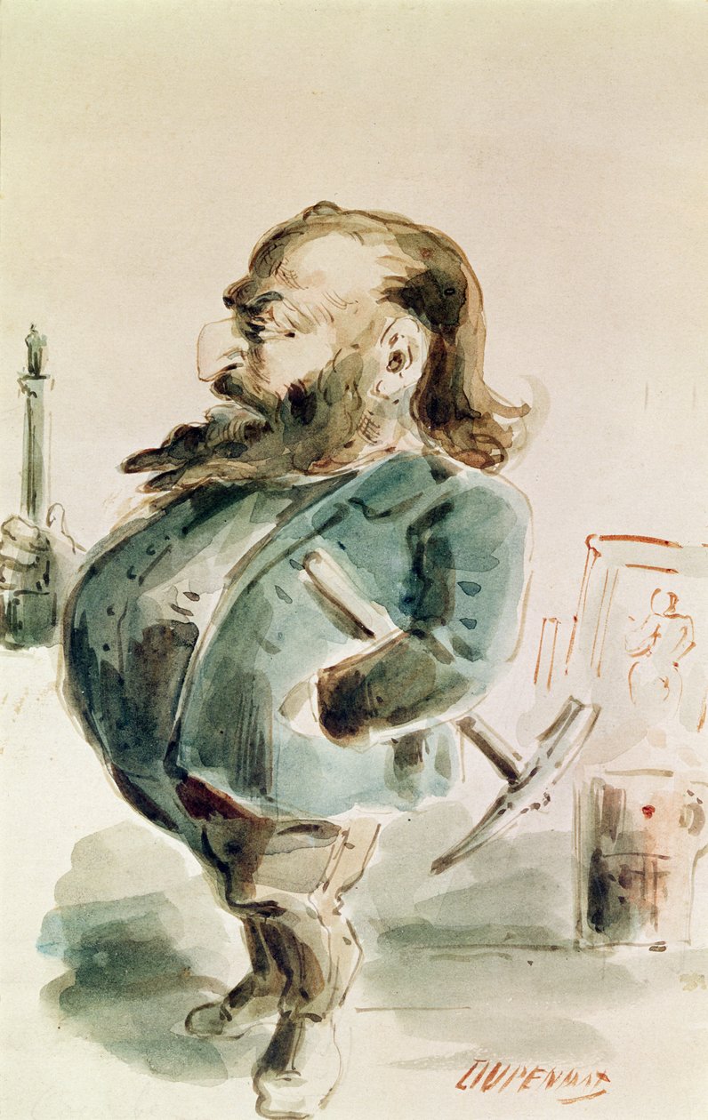 Karykatura Gustave