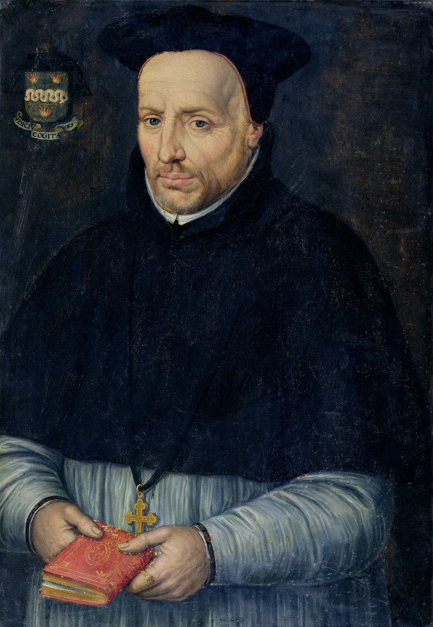 Korneliusz Jansen (1585-1638) autorstwa Dutch School
