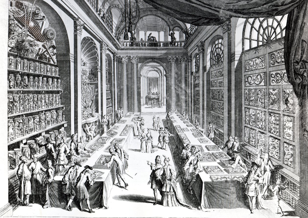 Ilustracja z „Elenchus Tabularum” Levine Vincenta, wydana w 1719 r. autorstwa Dutch School