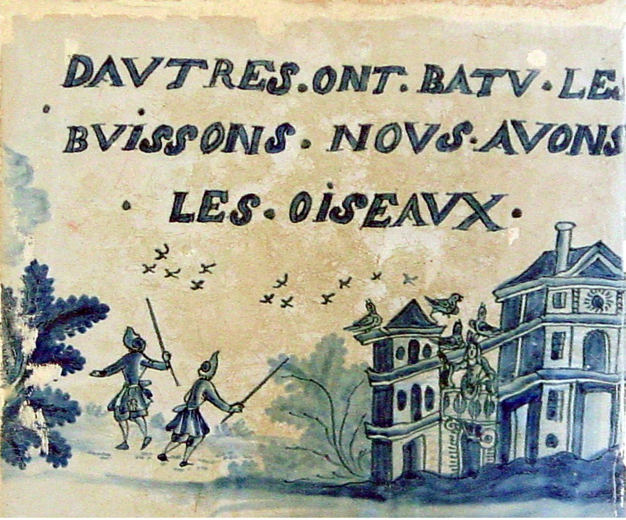 Płytka Delft, ok. 1700-1900 (ceramiczna) autorstwa Dutch School