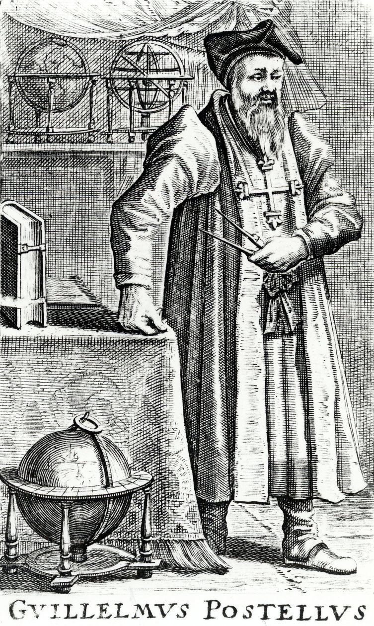 Guillaume Postellus, XVII wiek autorstwa Dutch School