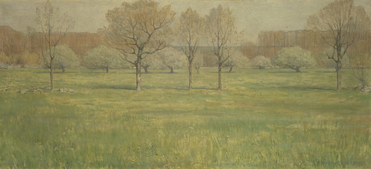 Wiosna, 1892 autorstwa Dwight William Tryon