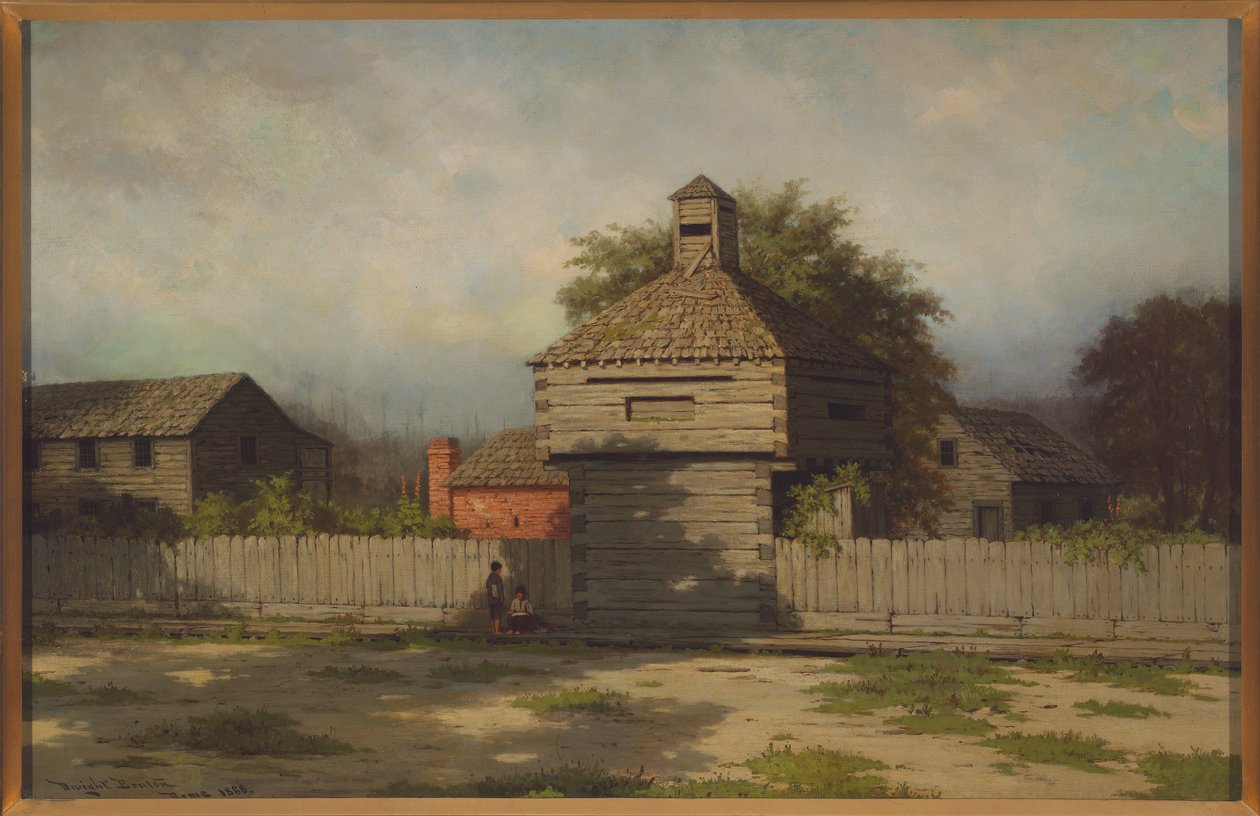 Drugi Fort Dearborn, 1888 r. autorstwa Dwight Benton
