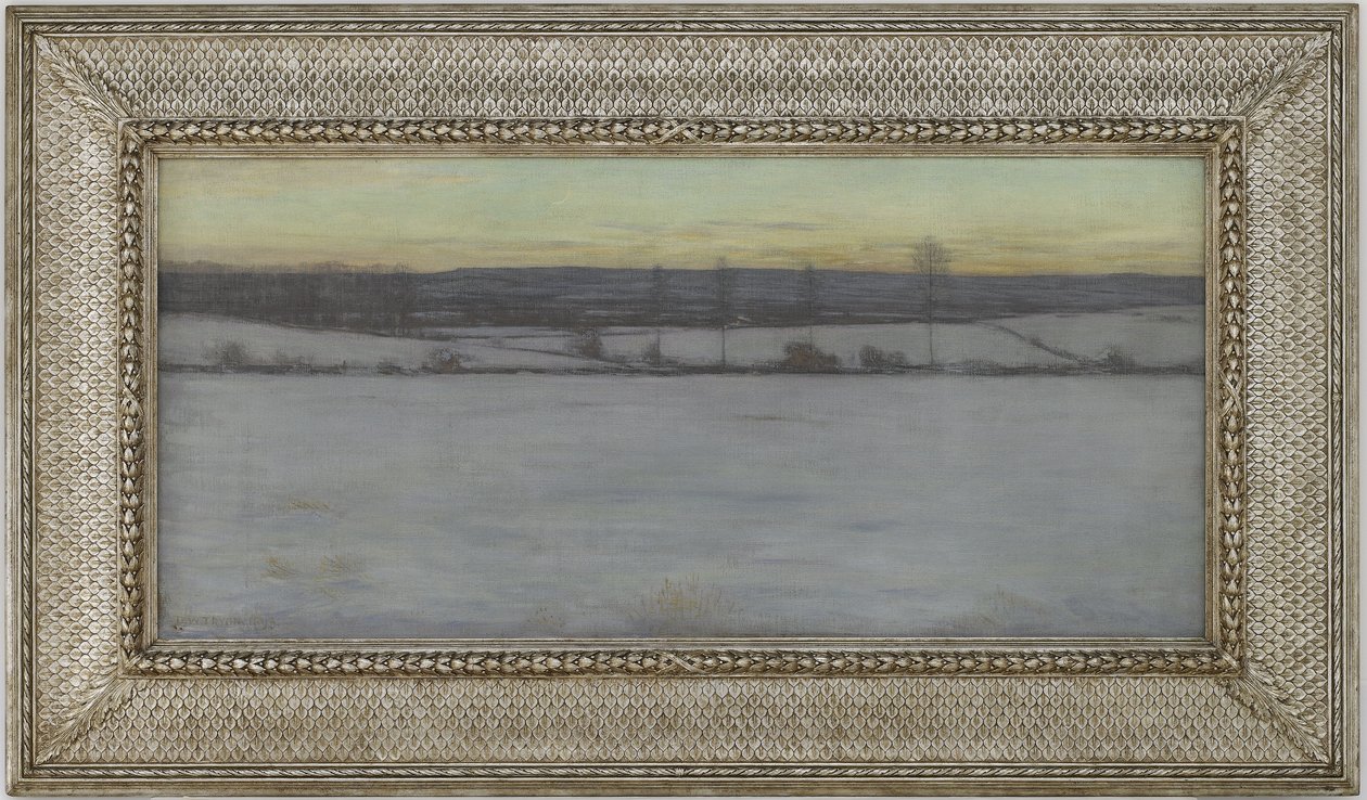 Zima, 1893 autorstwa Dwight William Tryon