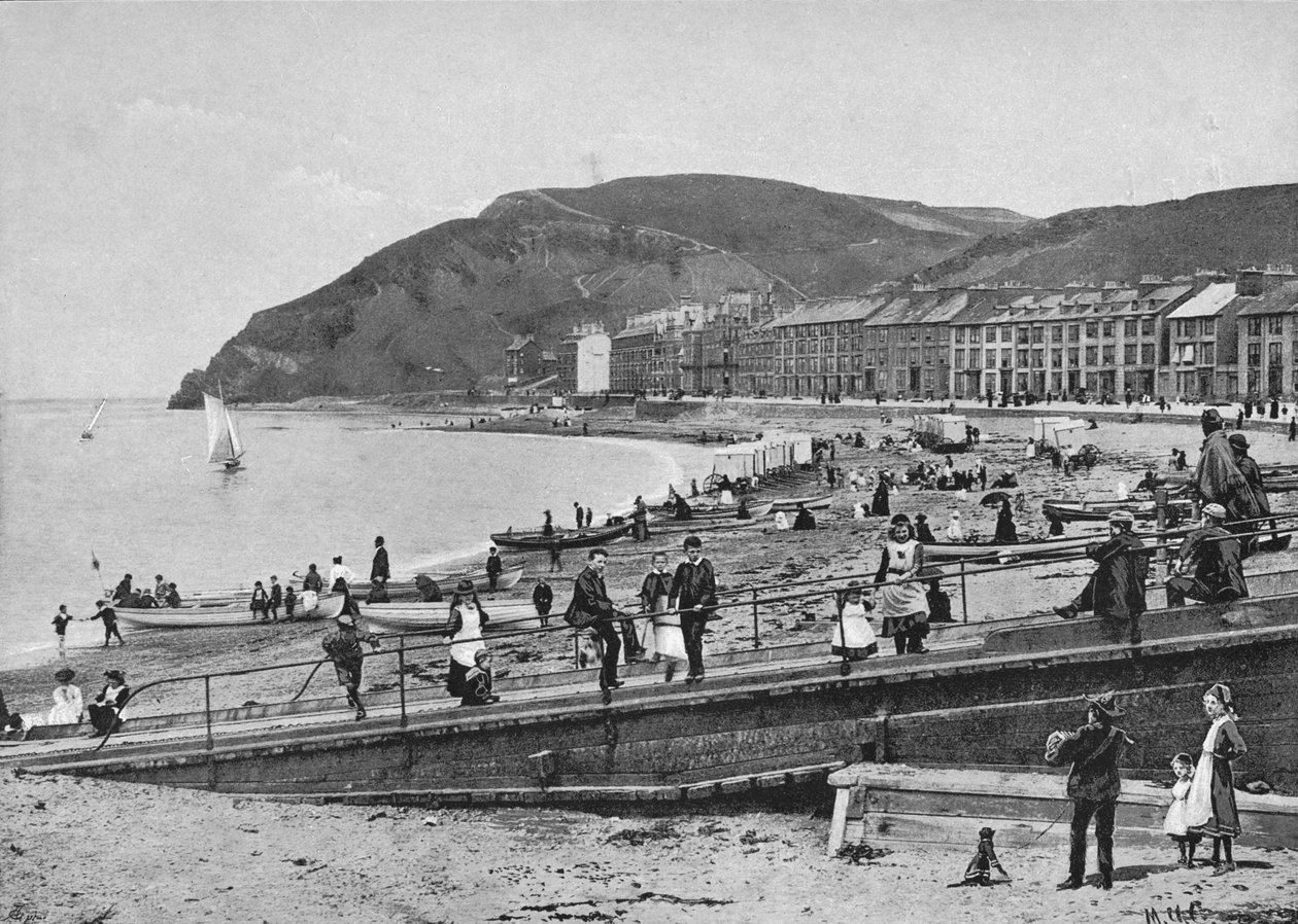 Aberystwyth, ok. 1896 r. autorstwa ER Gyde