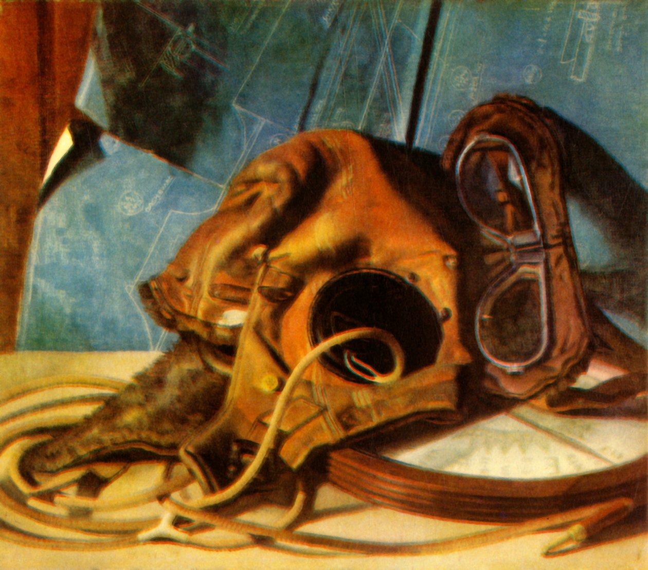 „Wyposażenie lotnika”, 1932, 1944. autorstwa E. A. Harvey