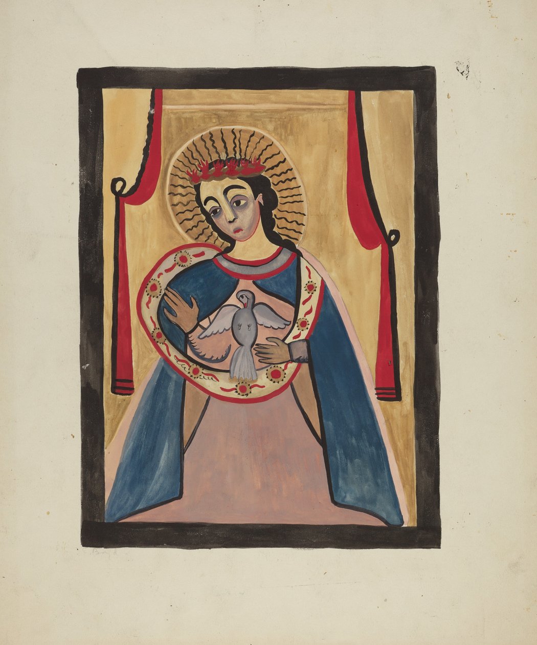 Retabla Ducha Świętego, c. 1936. autorstwa E. Boyd