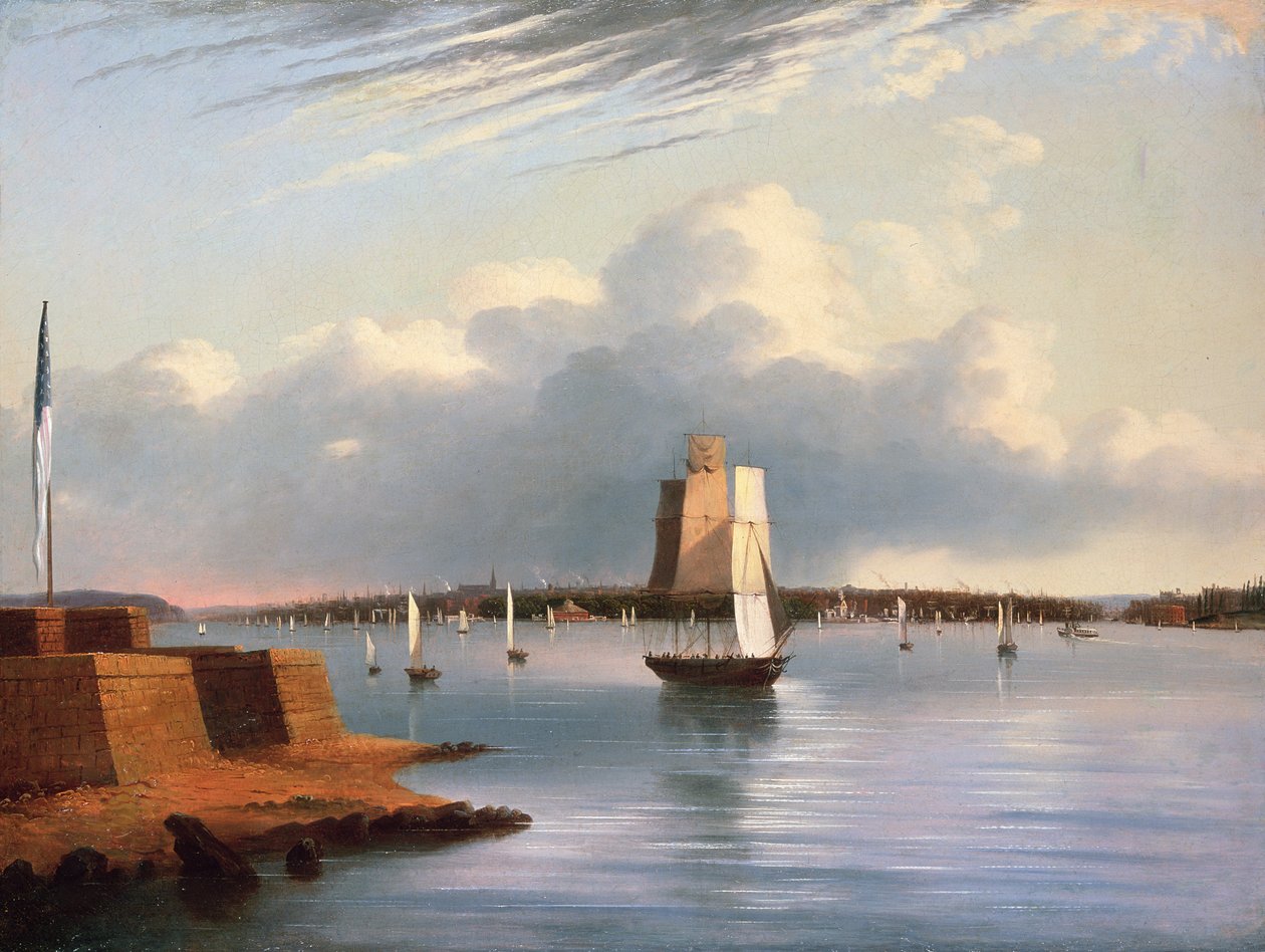 Port Baltimore, 1852 autorstwa E. G. Coates