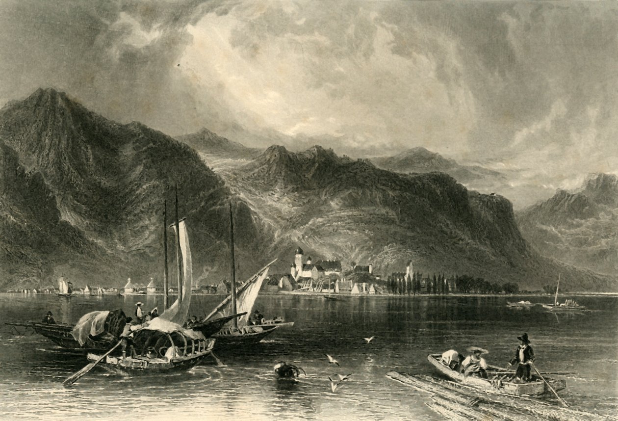 Bregencja, ok. 1872 r. autorstwa E I Roberts