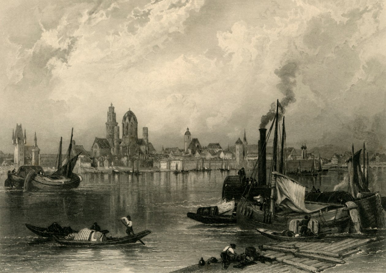 "Moguncja", ok. 1872 r. autorstwa E I Roberts