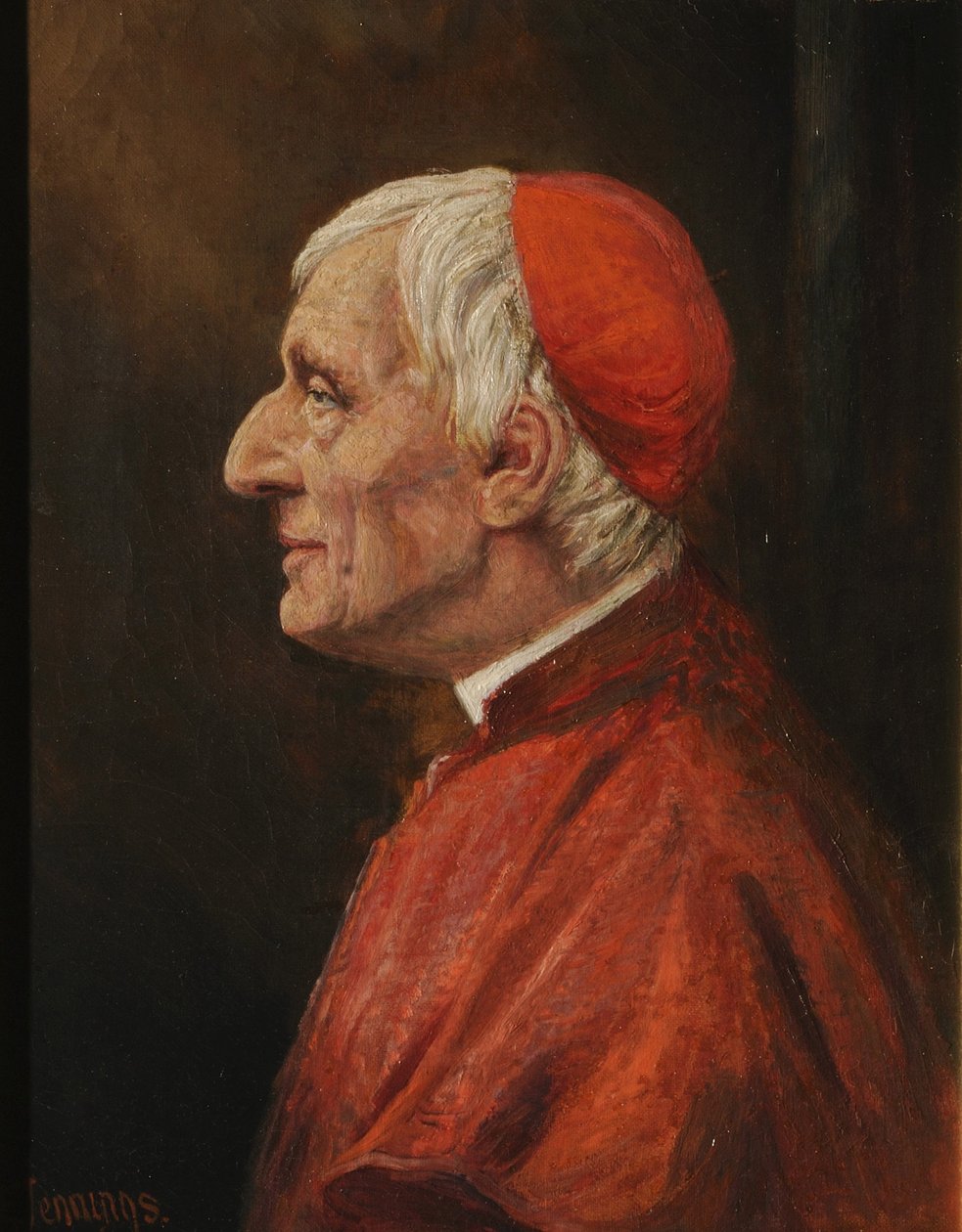 Kardynał John Henry Newman autorstwa E. Jennings