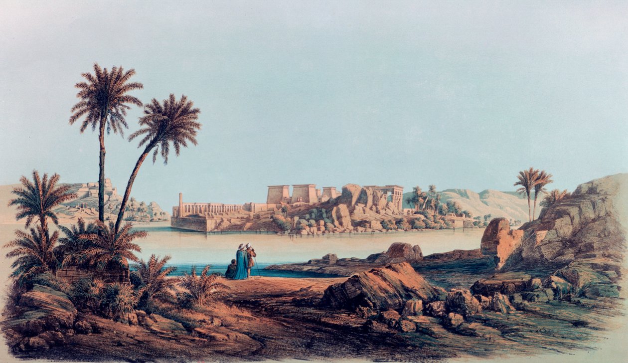 „Filae”, Egipt, 1842-1845 autorstwa E Weidenbach
