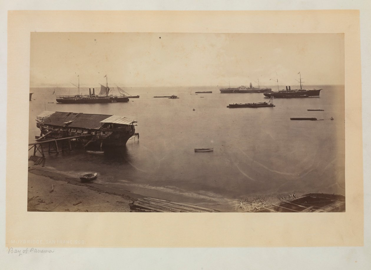 Zatoka Panamska autorstwa Eadweard Muybridge