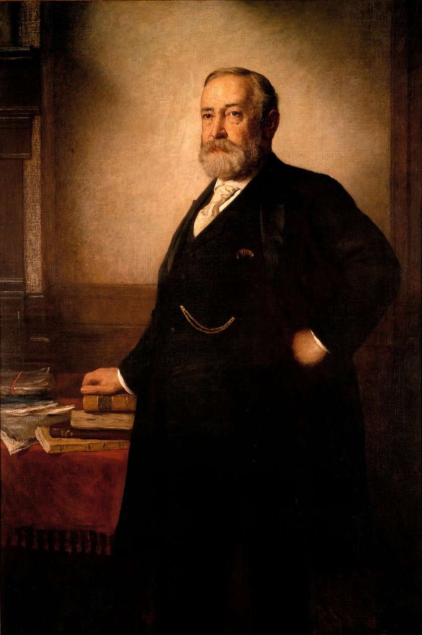 Benjamin Harrison autorstwa Eastman Johnson