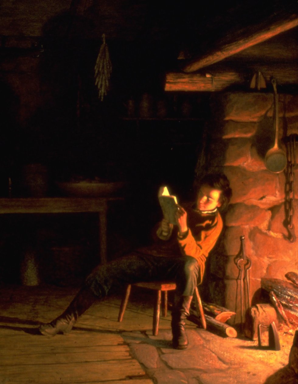 Dzieciństwo Lincolna autorstwa Eastman Johnson