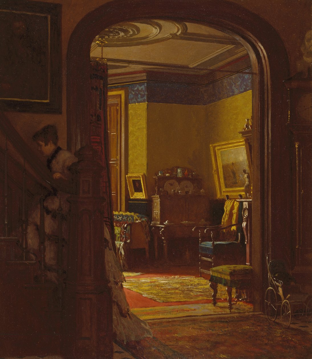 Nie w domu autorstwa Eastman Johnson