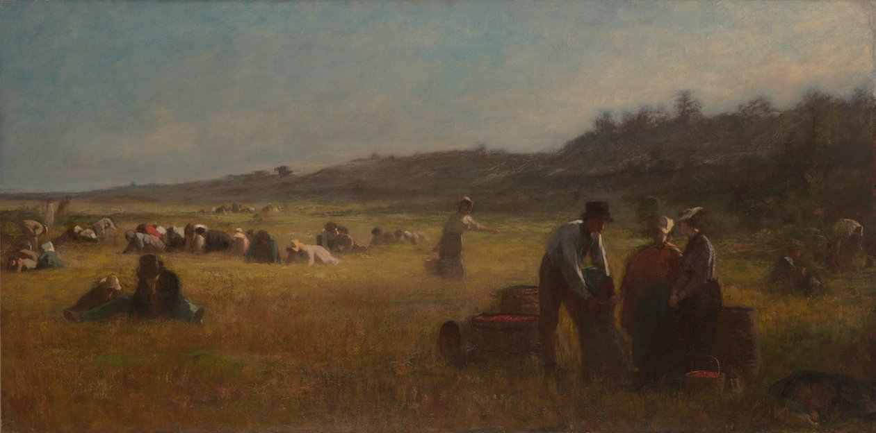 Zbieracze żurawin autorstwa Eastman Johnson