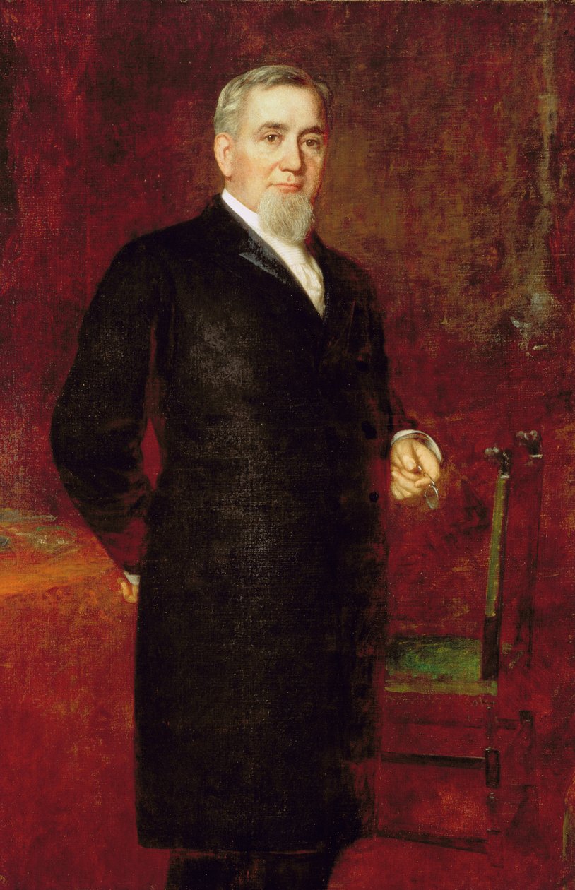 George Mortimer Pullman (1831-97) autorstwa Eastman Johnson