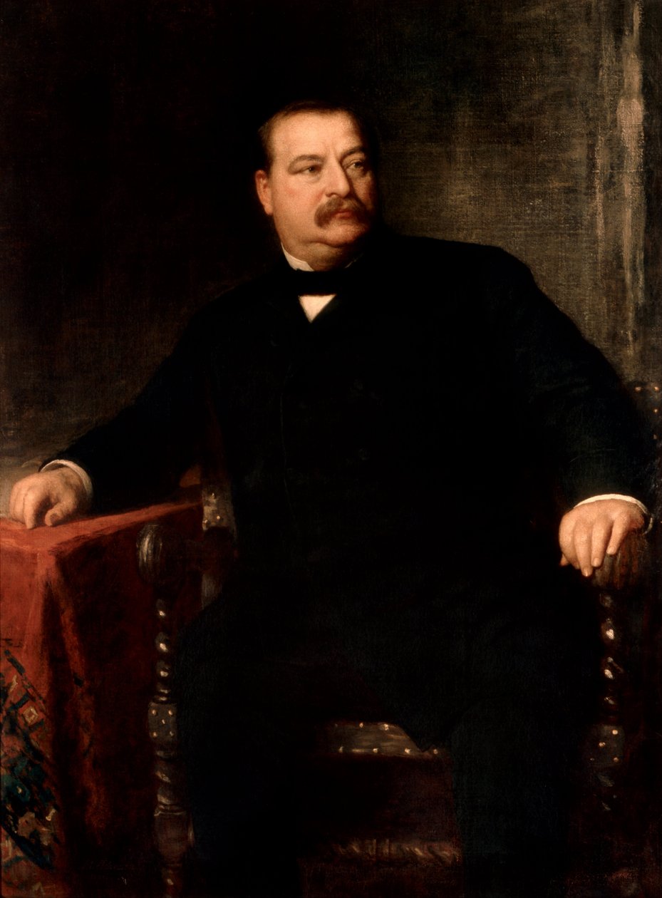 Grover Cleveland autorstwa Eastman Johnson